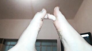 Hairy vagina for lover's WhatsApp | Selfie girl masturbation