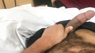 POV Huge Cock Stroking and Cuming