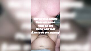 British Amateur BBW Slutwife Talks Dirty to Cuck Hubby & BEGS For BBC Before Getting HUGE Creampie