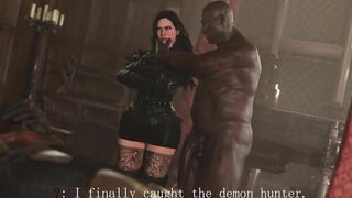 [Witcher 3] Yennefer Blacked - Horny BBC Lover Cheating Against... ????????????