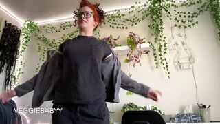 Poison Ivy transformation, strip tease, virtual fuck, and poisoning - full video on my clip sites!