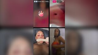 Dominicanas en (Live instagram )