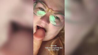 SSBBW Crystal Slaps With Dildo