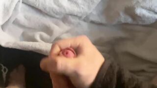 Solo male strokes hard to try cum fast (heavy breathing + moaning )