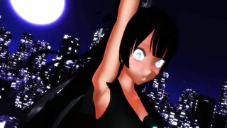 【MMD】A light pilgrimage demon【R-18】