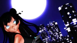 【MMD】A light pilgrimage demon【R-18】