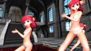 【MMD】Pick up Chiikoa & Chua-chan【R-18】