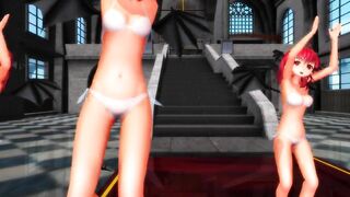 【MMD】Pick up Chiikoa & Chua-chan【R-18】