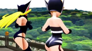 【MMD】Tonzura & Boyacky join【R-18】