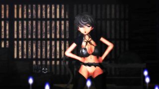 【MMD】Lupin at Unryu【R-18】