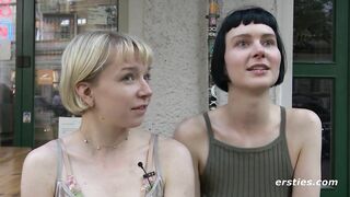 Lesbian Friends Enjoy Each Other Fully