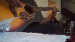 Lysergia on acoustic guitar by a stud bull