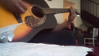 Lysergia on acoustic guitar by a stud bull