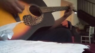 Lysergia on acoustic guitar by a stud bull