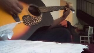 Lysergia on acoustic guitar by a stud bull