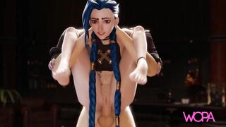 Jinx in Hard Ass Fuck (LOL) - WOPA , 3D HD