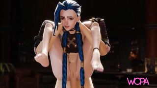 Jinx in Hard Ass Fuck (LOL) - WOPA , 3D HD