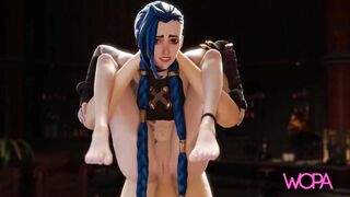 Jinx in Hard Ass Fuck (LOL) - WOPA , 3D HD