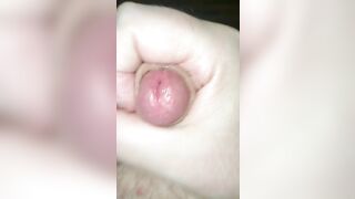 Quick Cumshot From Jerking Off