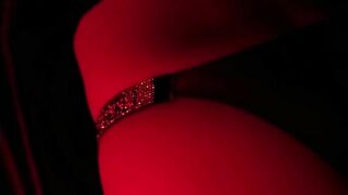 CHANGE MY PANTIES AND CUM IT UNDER RED LIGHT