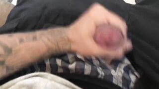 Big Hard Latino Cock CUMSHOT!!!