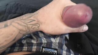 Big Hard Latino Cock CUMSHOT!!!