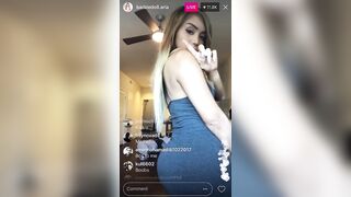 Instagram Live Nip Slip