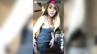 Instagram Live Nip Slip