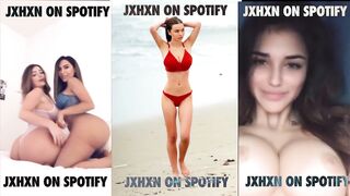 JXHXN - BIG BOOBS GIRLS on TIK TOK NUDE COMPILATION #PORNRAP