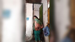 Horny village girl masturbates