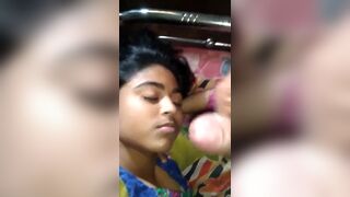 Desi lovers blowjob and fingering