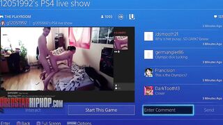 They Wildin' On That PS4- Playstation Livestream Turns Into An Adult Film