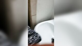 Sucking Raw Dick at a Party in the Bathroom Blowjob Instagram Thot