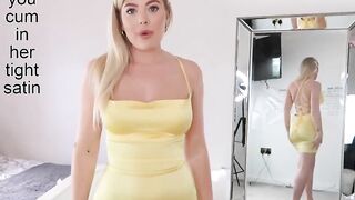 Smooth satin youtuber Amy