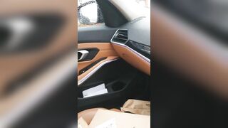 Hot Step Mom fucked for a repaired wheel. sex in car with step son