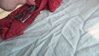 Found my wife´s panties full of cum (cuckold)