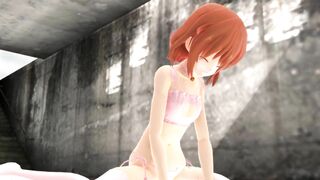 【SEX-MMD】(No man model) Rai-chan & Danke Danke! [Revised]【R-18】