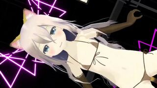 【MMD】Yu-chan dances back【R-18】