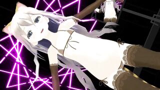 【MMD】Yu-chan dances back【R-18】