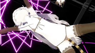 【MMD】Yu-chan dances back【R-18】