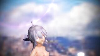 【TOY-MMD】HAKU Gigantic O-T-N【R-18】