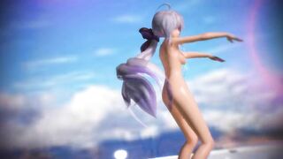 【TOY-MMD】HAKU Gigantic O-T-N【R-18】