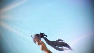 【TOY-MMD】HAKU Gigantic O-T-N【R-18】