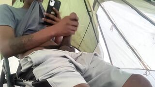 Quick tent rub