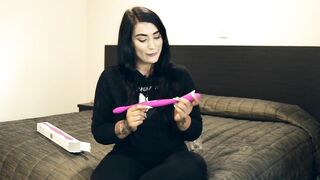 New Zealand Pornstar Koby Wilde Unboxes Sex Toy