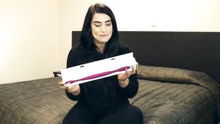 New Zealand Pornstar Koby Wilde Unboxes Sex Toy