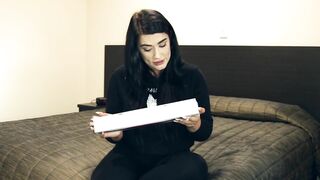 New Zealand Pornstar Koby Wilde Unboxes Sex Toy