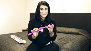 New Zealand Pornstar Koby Wilde Unboxes Sex Toy