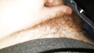 Teasing my very hairy body