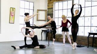 Ballerinas Satisfy Their Foot Fetishes